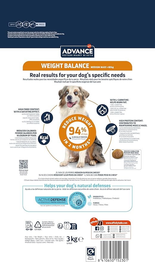 ADVANCE WEIGHT BALANCE 3KG PERRO