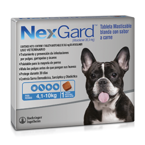 NEXGARD 4.1-10KG (9-22lb.)