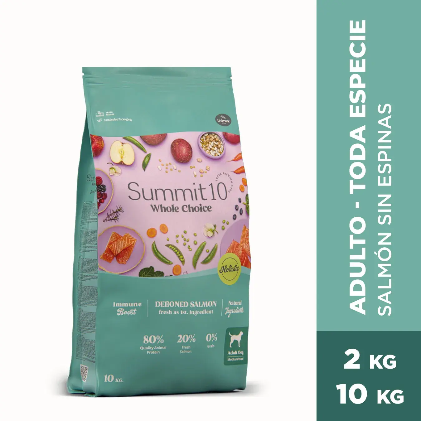 SUMMIT 10 WHOLE CHOICE DOG ADULT SALMON