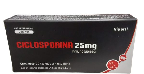 Ciclosporina Inmunosupresor TABLETA 25 Mg