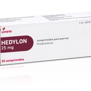HEDYLON 25mg PREDNISOLONA Anti-inflamatorio tableta