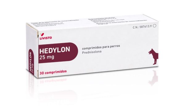 HEDYLON 25mg PREDNISOLONA Anti-inflamatorio tableta