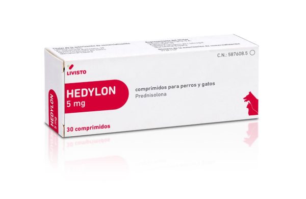 HEDYLON 5mg PREDNISOLONA Anti-inflamatorio