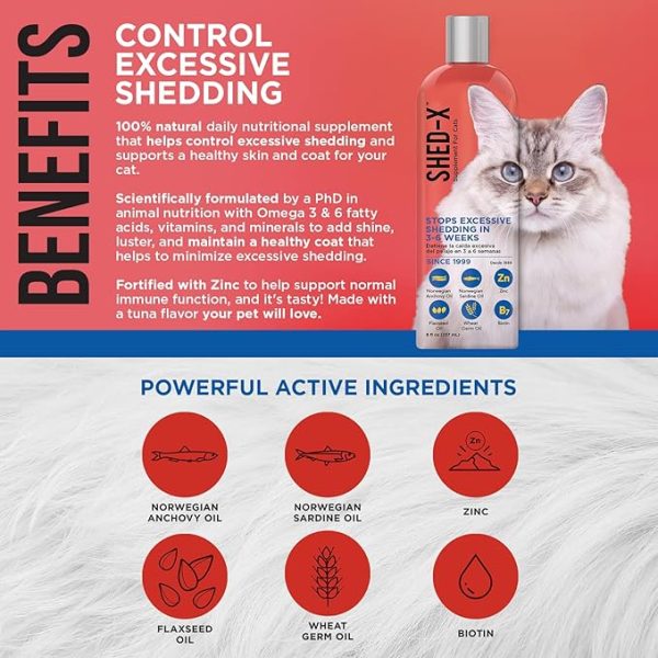SHED-X Suplemento Nutricional para Gato