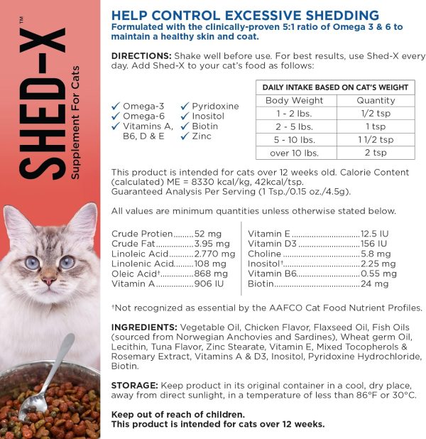 SHED-X Suplemento Nutricional para Gato
