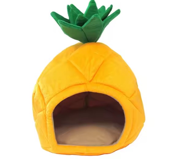 Cama para Mascotas en Forma de Piña