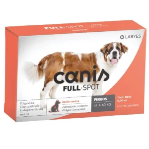 Canis Full Spot Perros 41 a 60 kg - Antipulgas y Antiparasitario