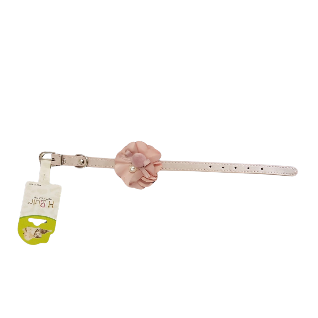 COLLAR DE FLOR PARA MASCOTA