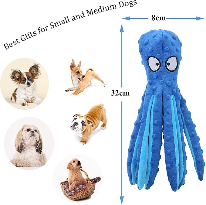 Juguete Interactivo de Pulpo para Mascota