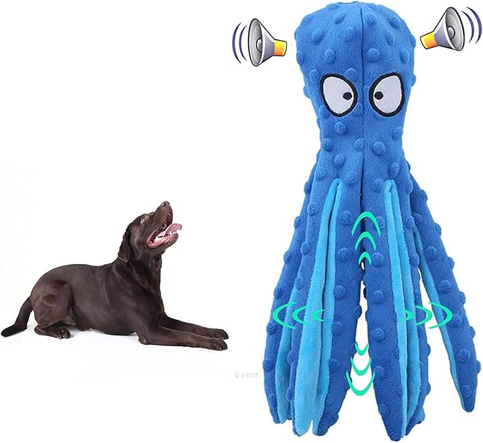 Juguete Interactivo de Pulpo para Mascota