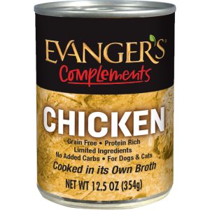 LATA EVANGERS POLLO LIBRE DE GRANOS 12.5OZ