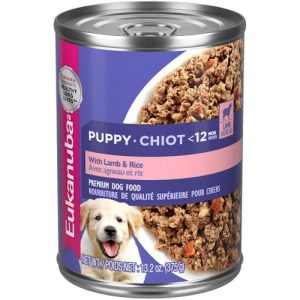 Lata Eukanuba Puppy con Cordero y Arroz