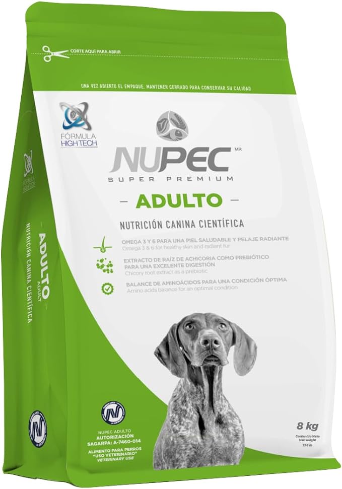 NUPEC ADULTO RAZA GRANDE 8KG