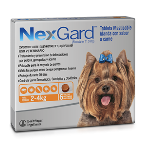 NEXGARD 2-4KG (4.4-8.8lb.)