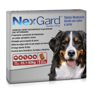 NEXGARD 25.1-50KG (55-121lb.)