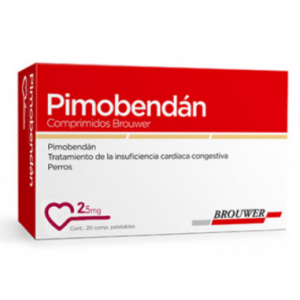 Pimobendán 2.5 mg. - 20 Comprimidos