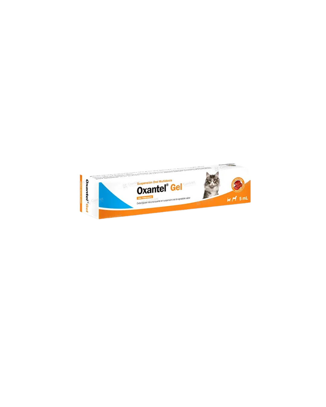 Desparasitante Oxantel Gel Perros y Gatos 5ml
