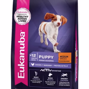 EUKANUBA PUPPY MEDIUM BREED 4.5 LB