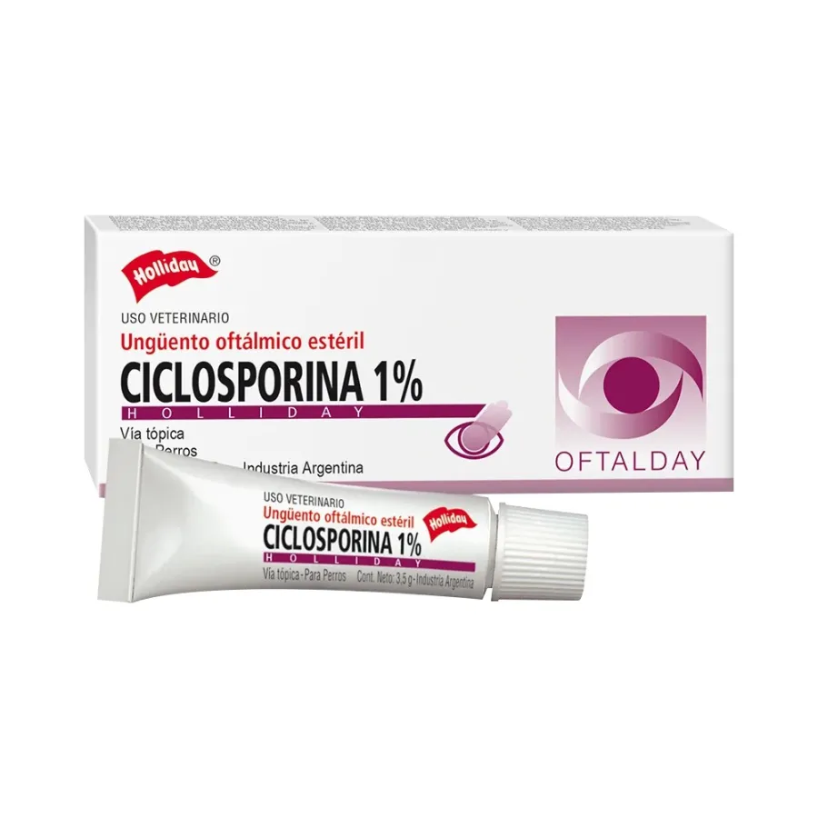 CICLOSPORINA 1% OFTALDAY 3.5g