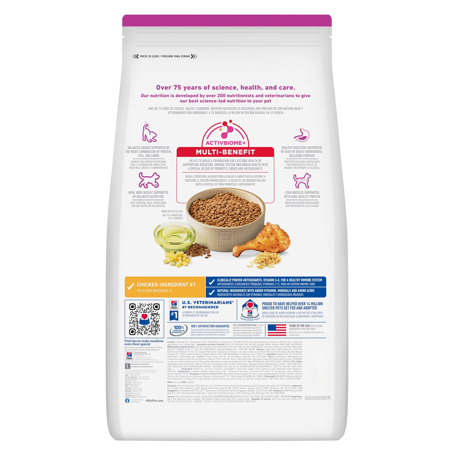 HILLS ADULTO SMALL PAWS 4.5 LB