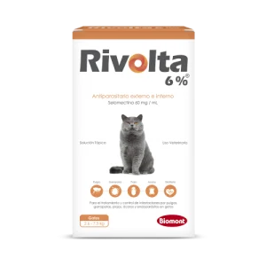 Rivolta 6% gato 2.6 a 7.5 kg