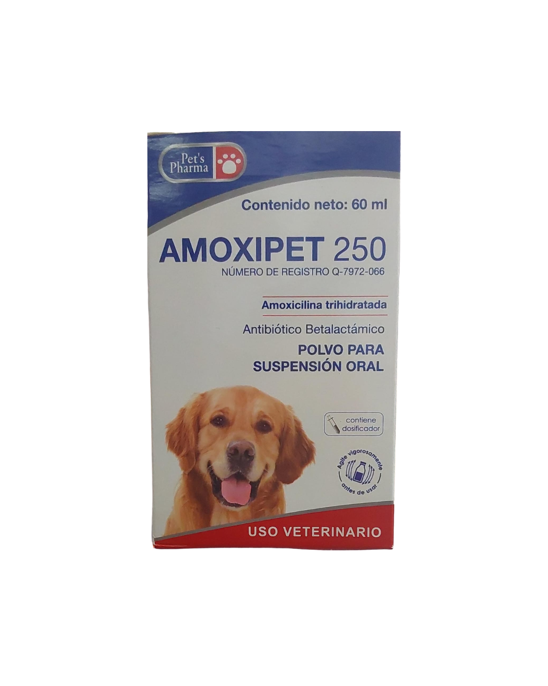 AMOXIPET SUSPENSION 250MG 60ML