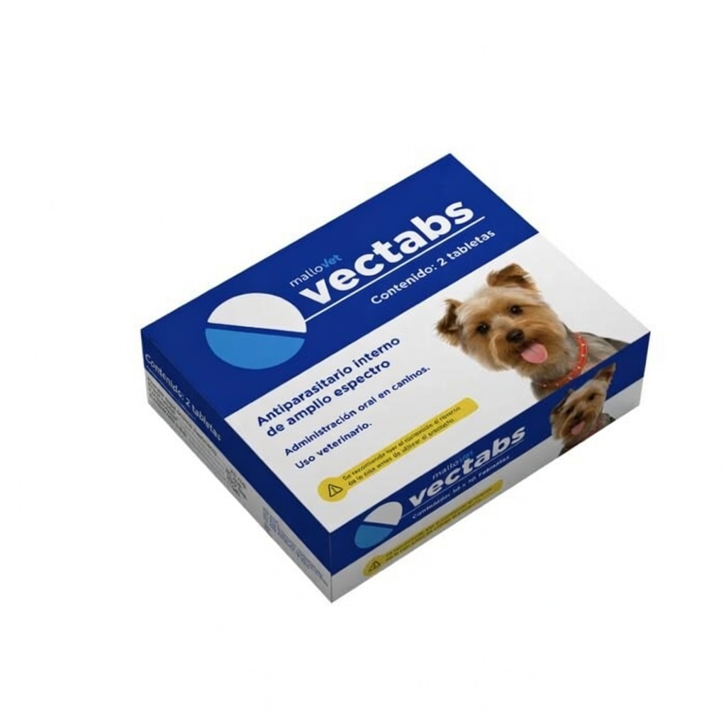 VECTABS Antiparasitario Interno Perro Mini 2 TAB