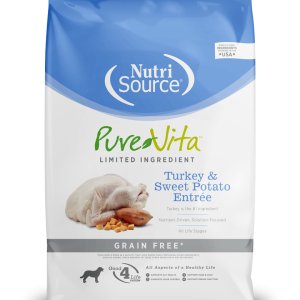 NUTRISOURCE PERRO PAVO LIBRE DE GRANOS PUREVITA 4LB