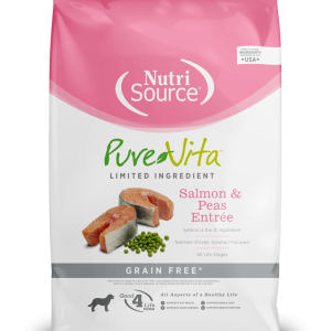 NUTRISOURCE PERRO SALMON LIBRE DE GRANOS PUREVITA 4LB
