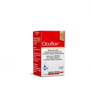 Ocuflox Colirio con Antibiotico 5ml