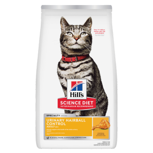 HILLS URINARY HAIRBALL CONTROL 3.5LB